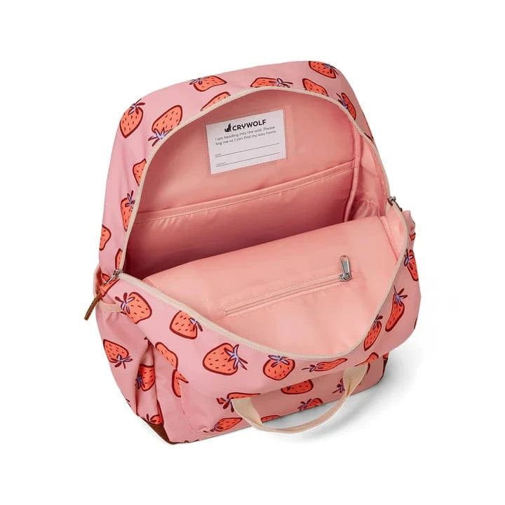 Crywolf Bags Knapsack - Strawberry Splash