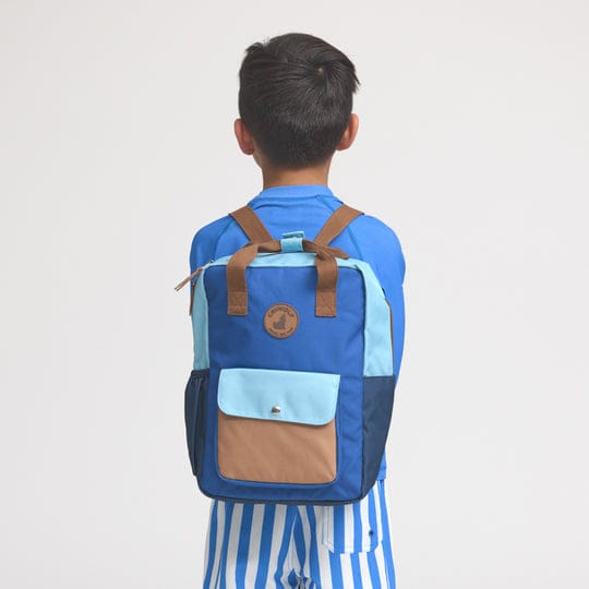 Crywolf Bags Mini Backpack - Deep Sea Colourblock