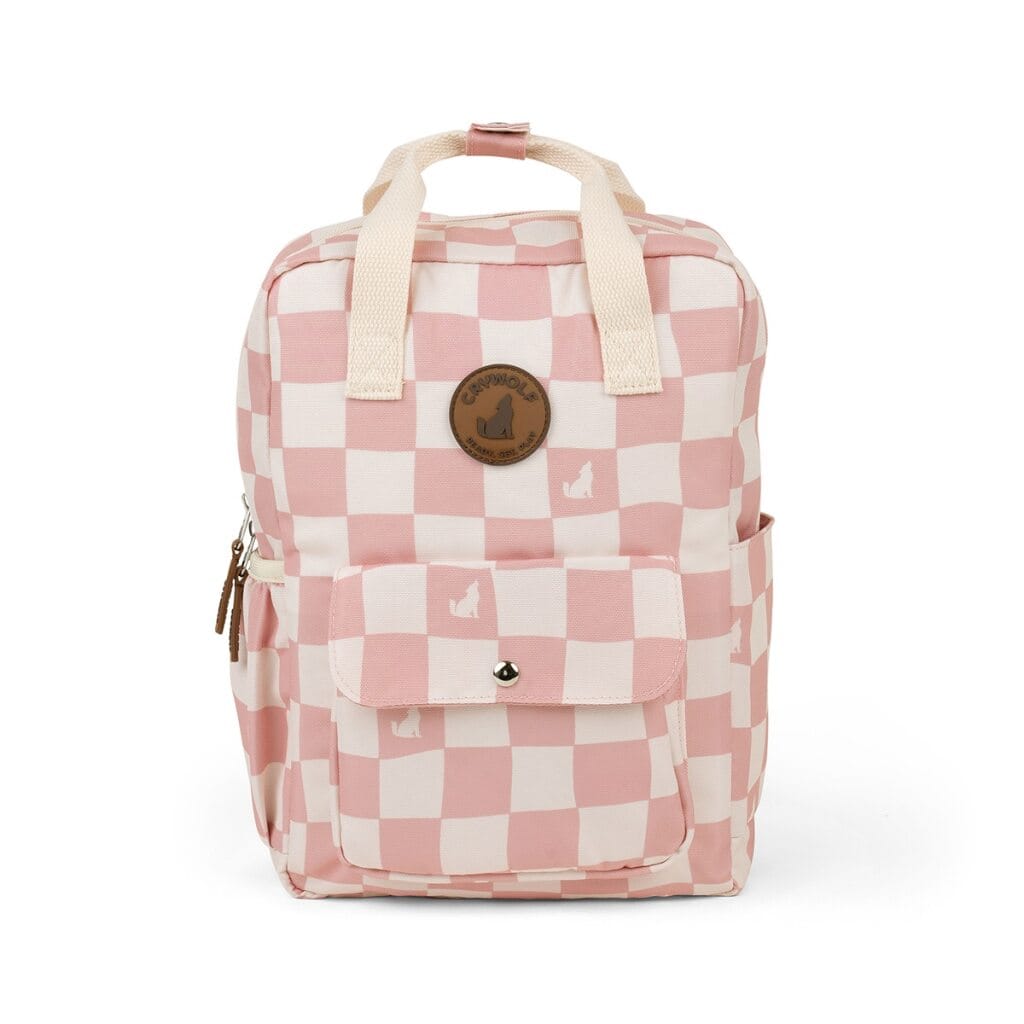 Crywolf Bags Mini Backpack - Pink Check
