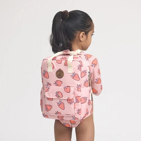Crywolf Bags Mini Backpack - Strawberry Splash