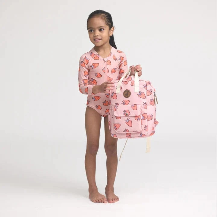 Crywolf Bags Mini Backpack - Strawberry Splash