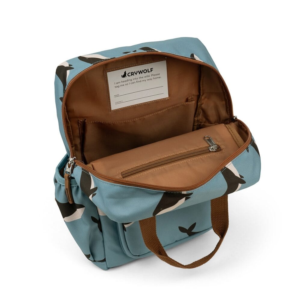 Crywolf Bags Mini Backpack - Whale Trail