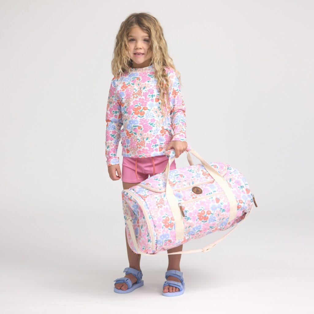 Crywolf Bags Packable Duffle Bag - Berry Garden