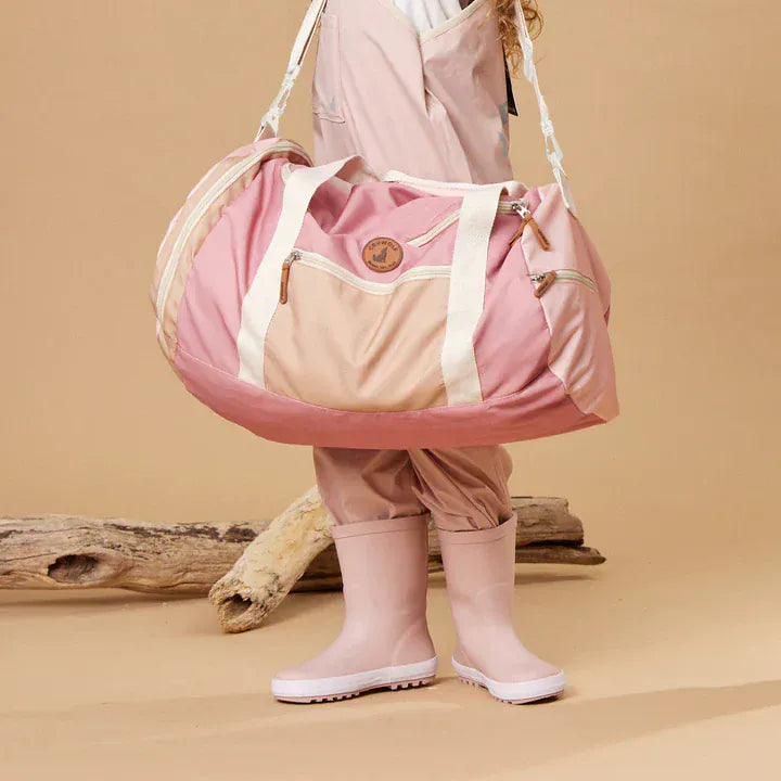 Crywolf Bags Packable Duffle Bag - Blush Colourblock