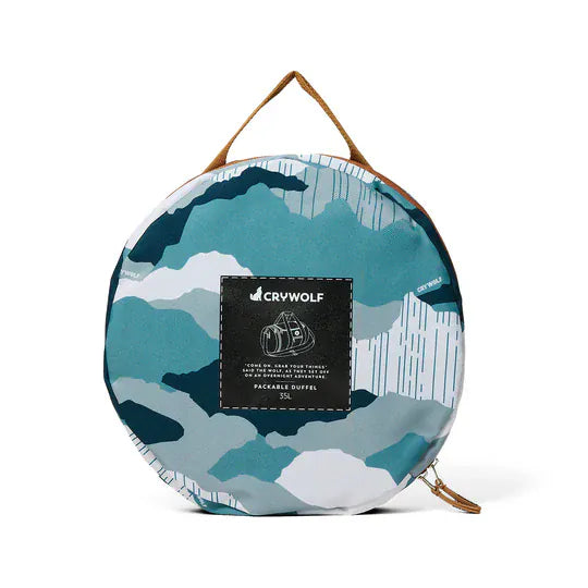 Crywolf Bags Packable Duffle Bag - Mountain Road