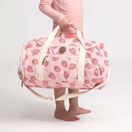 Crywolf Bags Packable Duffle Bag - Strawberry Splash
