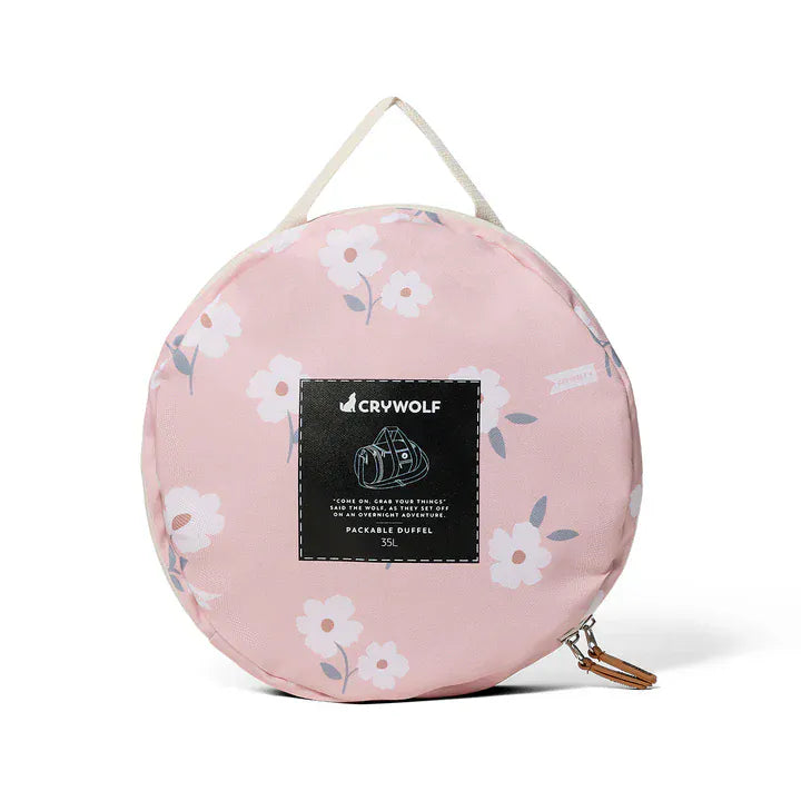 Crywolf Bags Packable Duffle Bag - Wildflower