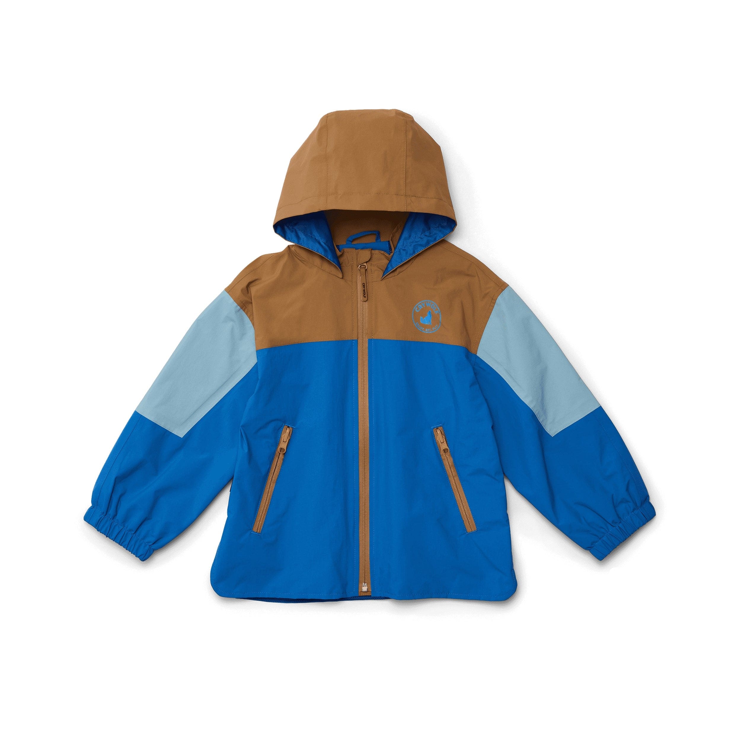 Crywolf Boys Jacket 2Y PACKABLE JACKET Ocean Colourblock