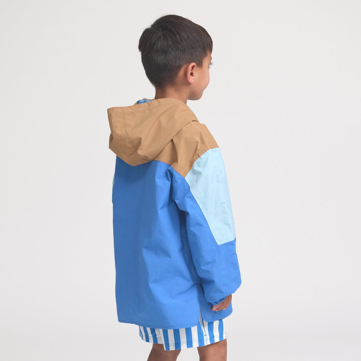 Crywolf Boys Jacket PACKABLE JACKET Ocean Colourblock