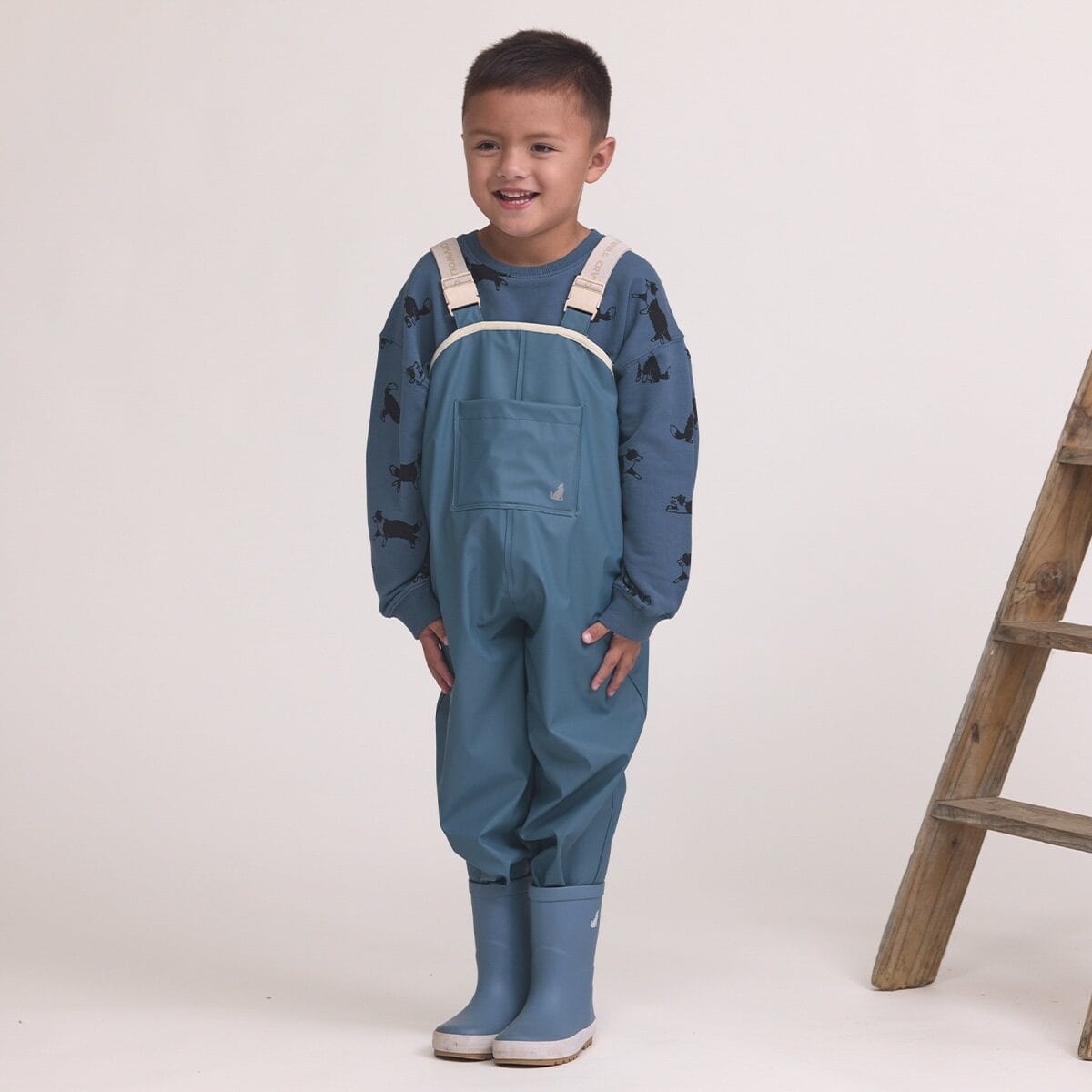 Crywolf Boys Shoes Rain Boots - Highland Blue