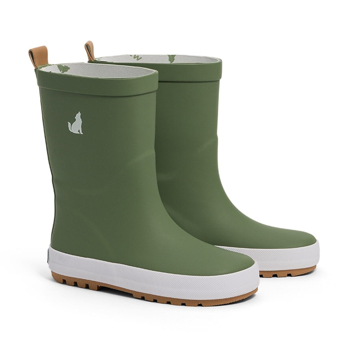 Crywolf Boys Shoes Rain Boots - Olive