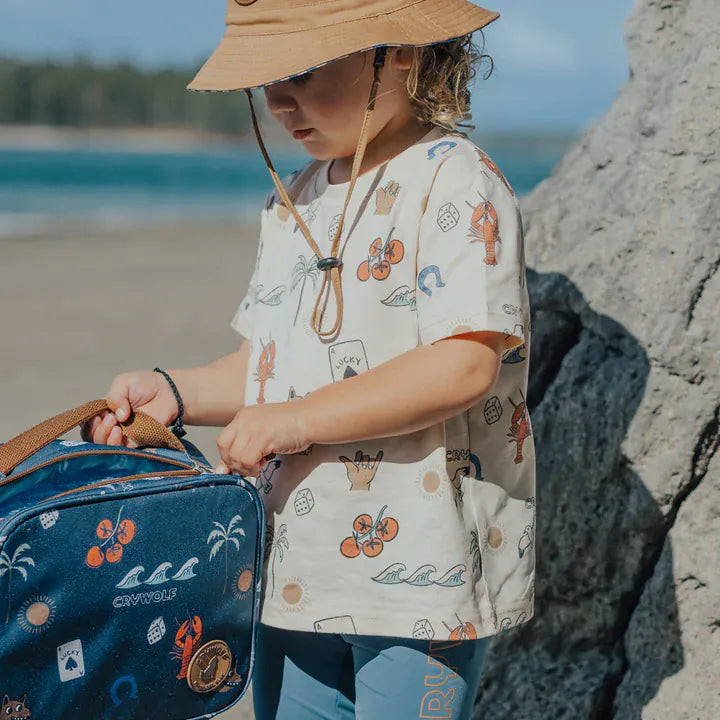 Crywolf Boys Swimwear Sun Smart T-Shirt Lucky Tee