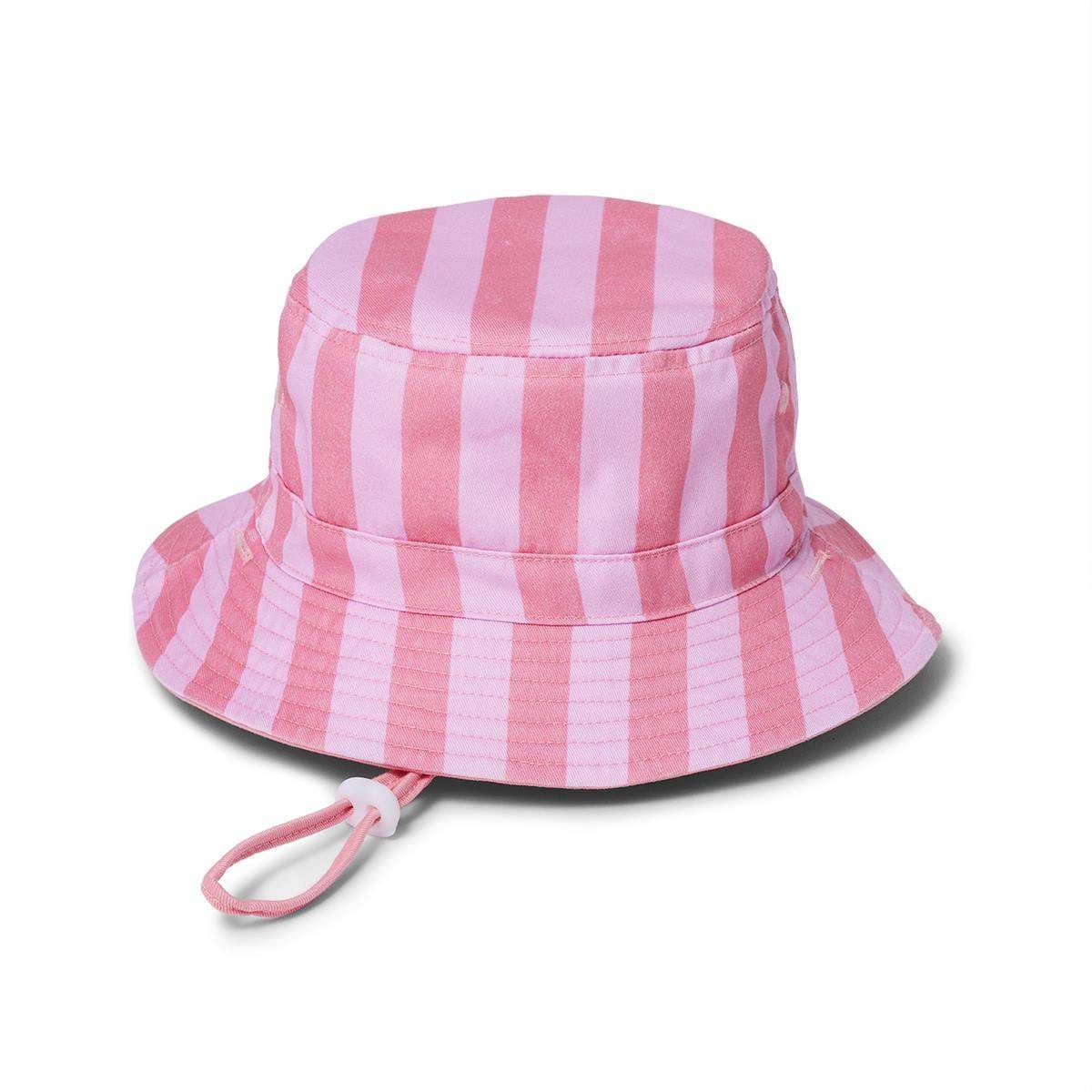 Crywolf Bucket Hat REVERSIBLE BUCKET HAT Flamingo Stripe