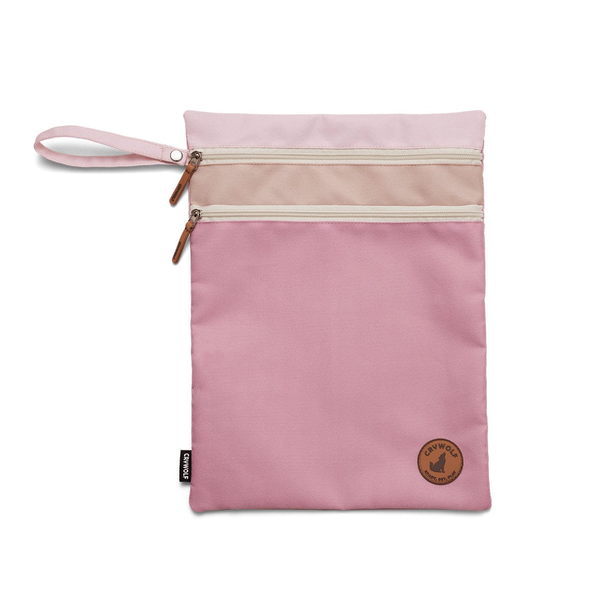 Crywolf Children Accessories Wet Bag - Blush Colourblock