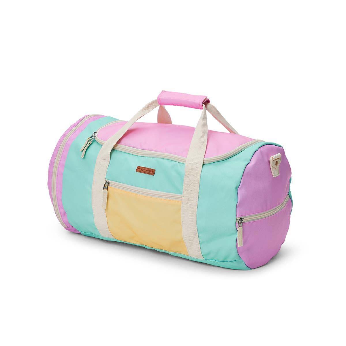 Crywolf Duffel PACKABLE DUFFLE BAG Poolside Colourblock