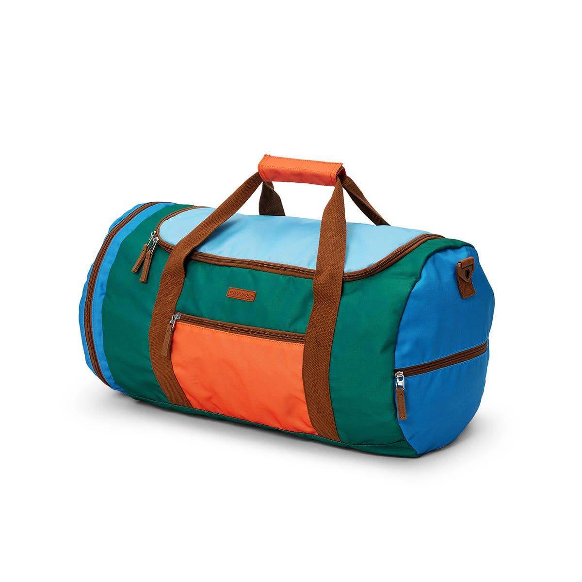 Crywolf Duffel PACKABLE DUFFLE BAG Seaside Colourblock