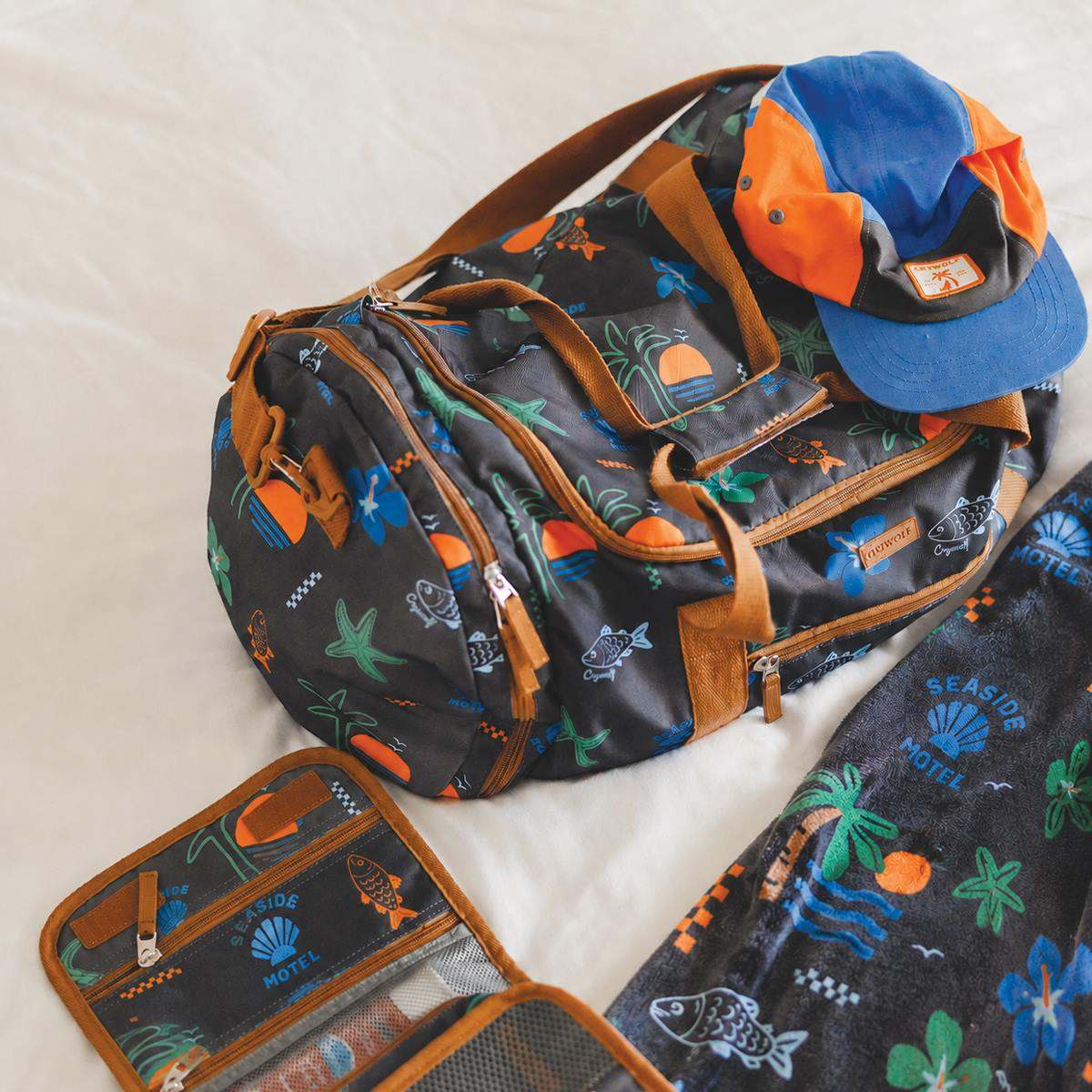 Crywolf Duffel PACKABLE DUFFLE BAG Seaside Motel