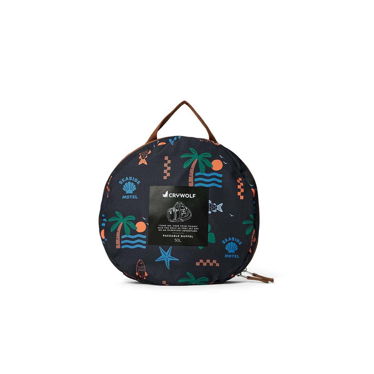 Crywolf Duffel PACKABLE DUFFLE BAG Seaside Motel