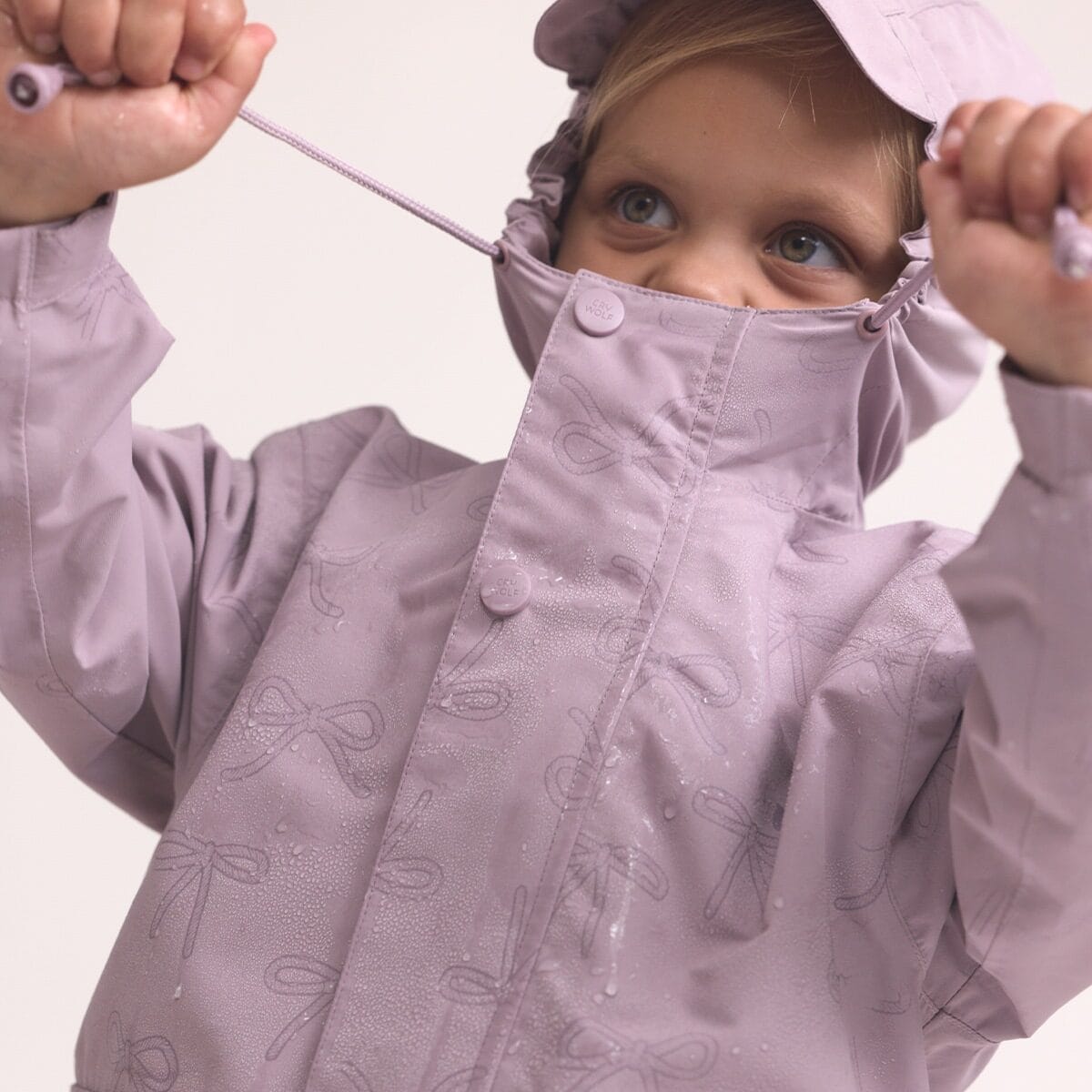 MAGIC JACKET Heather Bows - Parnell Baby Boutique
