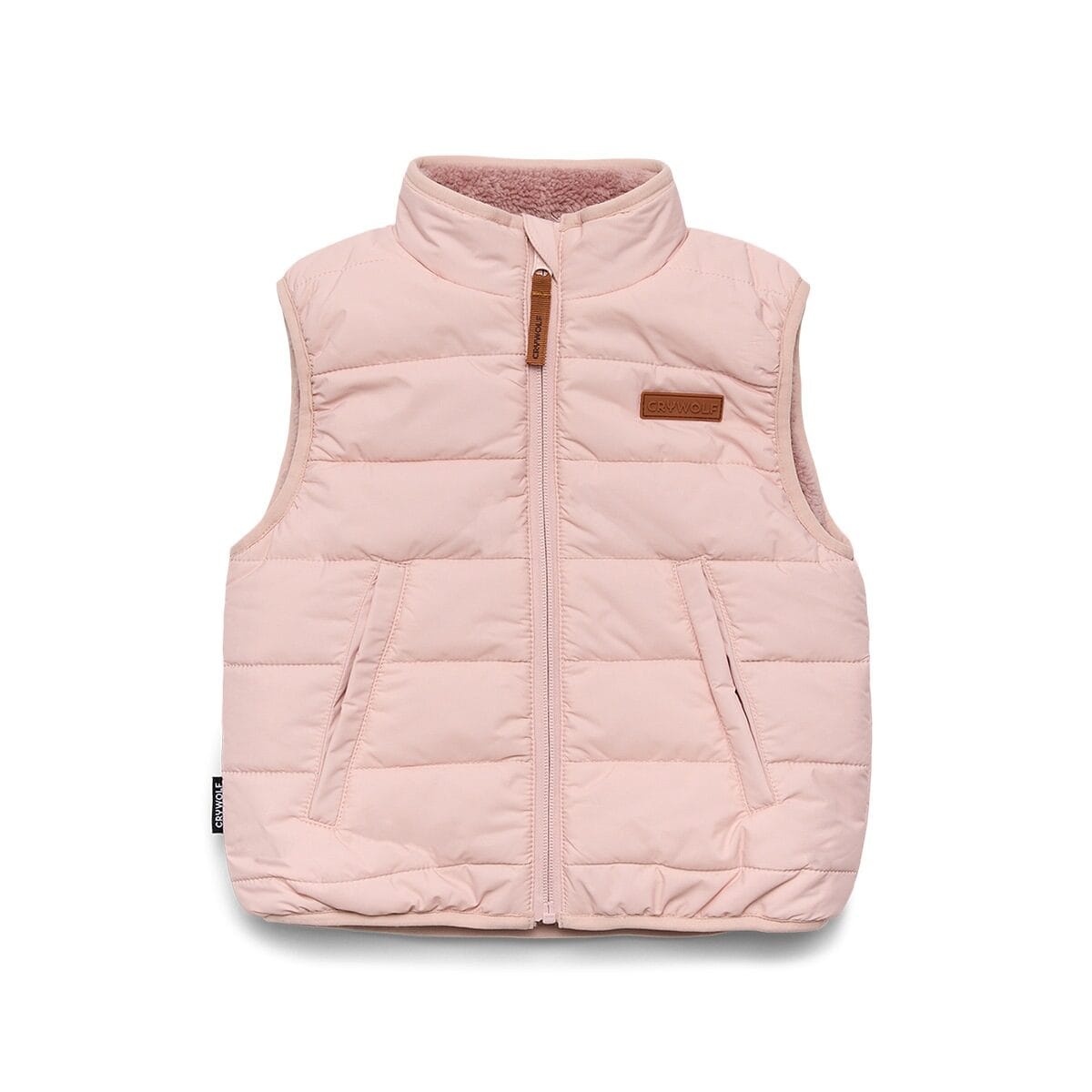 Crywolf Girls Jacket REVERSIBLE YETI VEST Harvest Colourblock