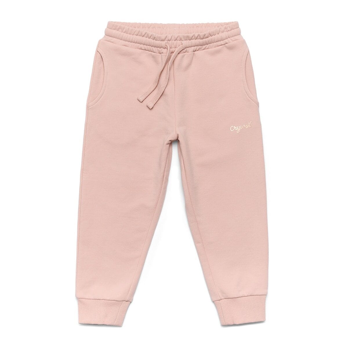 Crywolf Girls Pant Chill Trackpant Dusty Pink