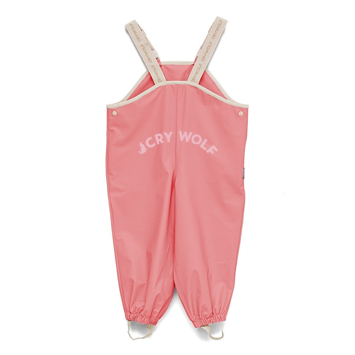 Crywolf Girls Pants RAIN OVERALLS Rose