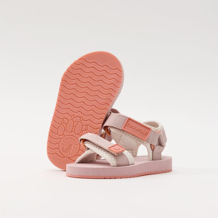 Crywolf Girls Shoes BEACH SANDAL Blush Pop