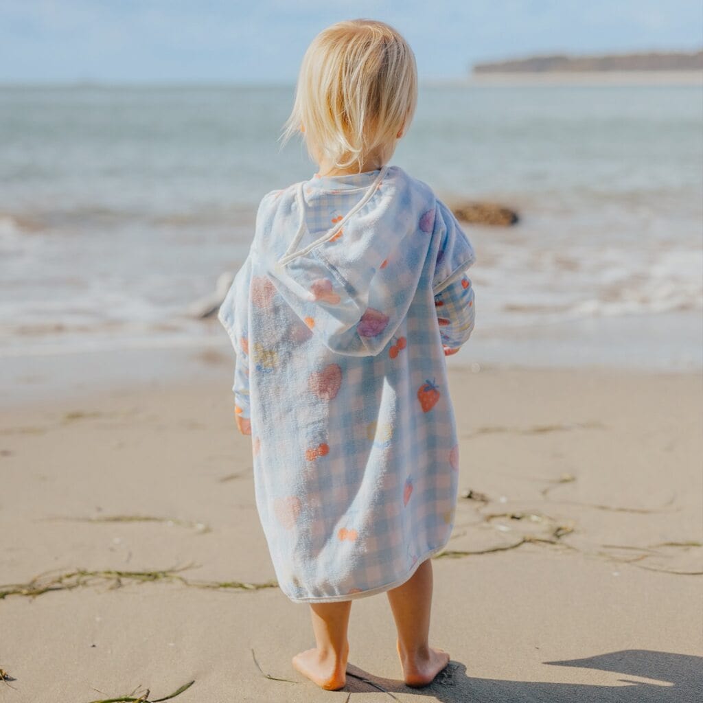 Crywolf Girls Swimwear Baby Hooded Towel - Lucky Picnic