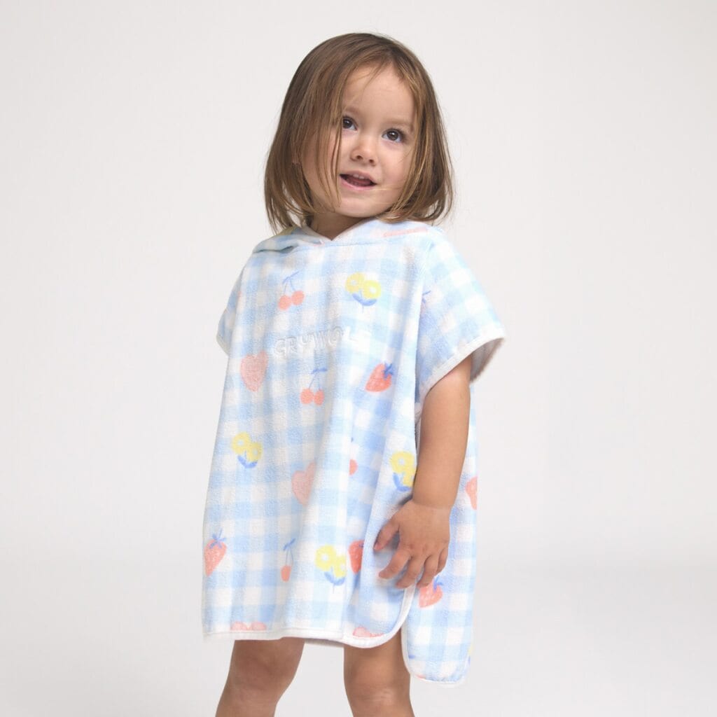 Crywolf Girls Swimwear Baby Hooded Towel - Lucky Picnic