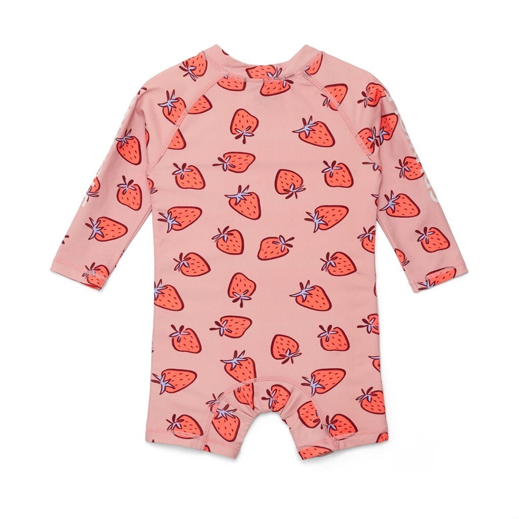Crywolf Girls Swimwear Rashsuit Strawberry Splash