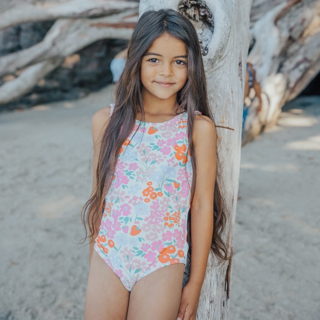 Crywolf Girls Swimwear Swimsuit Berry Garden