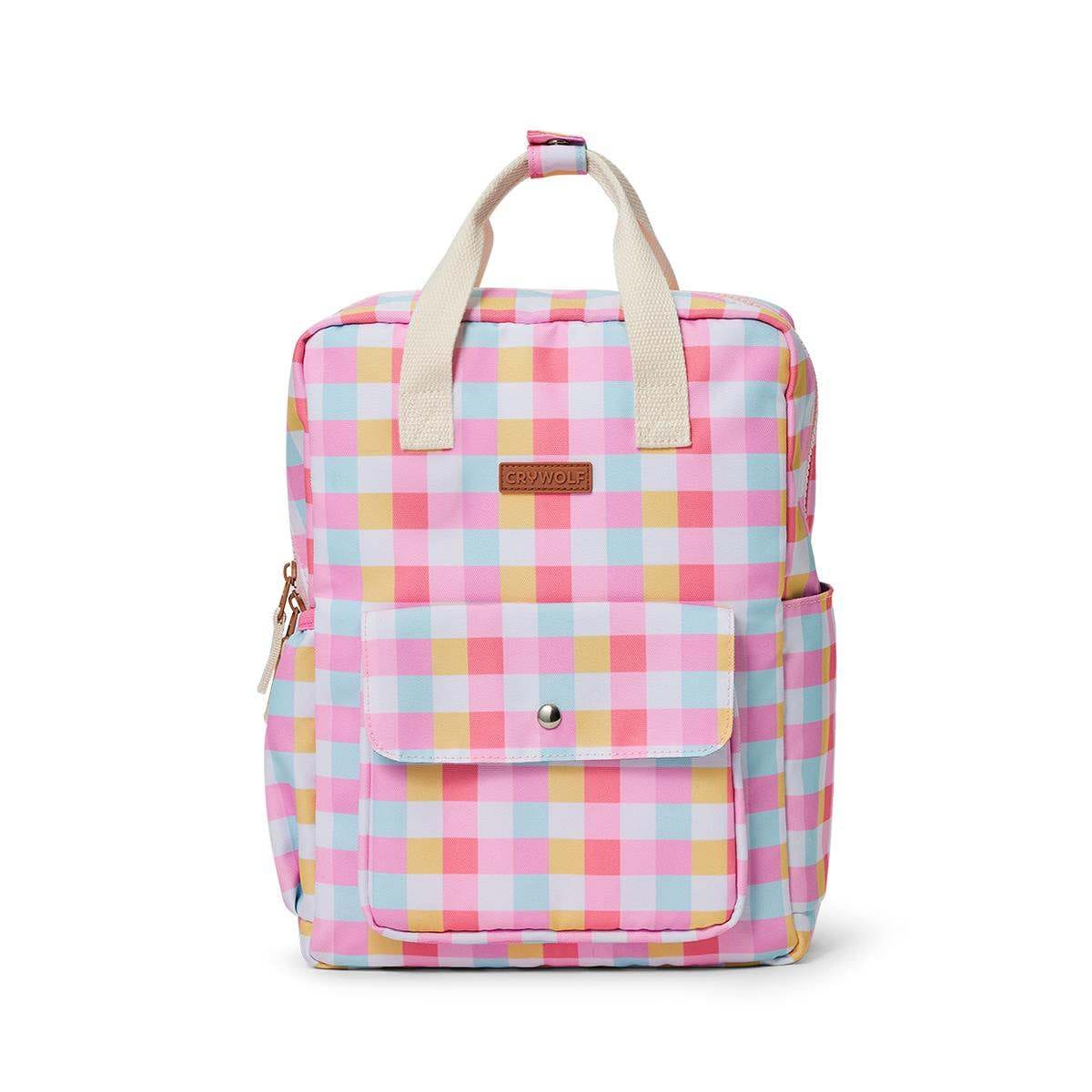 Crywolf Mini Backpack Mini MINI BACKPACK Pop Gingham