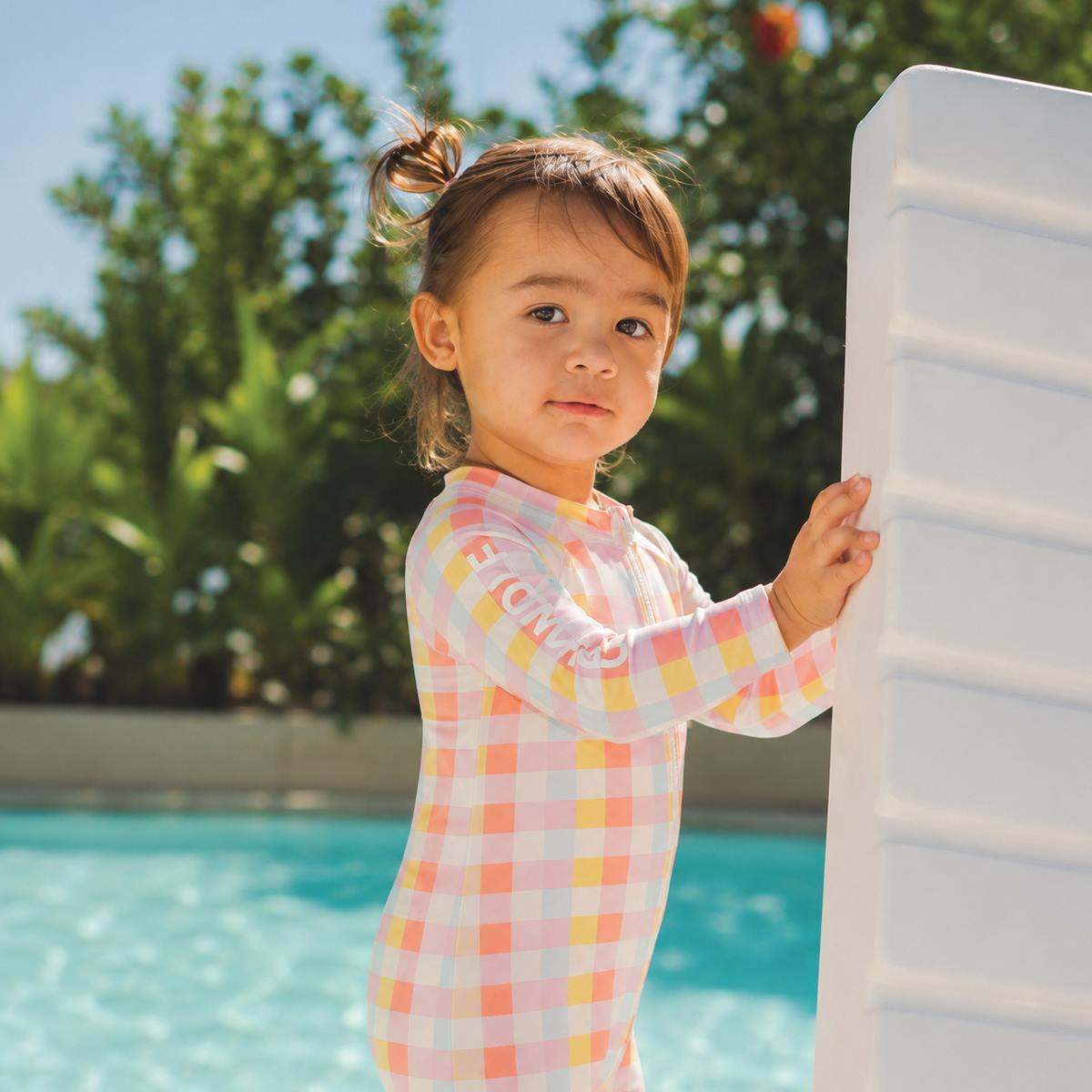 Crywolf Rash Suit BABY RASH SUIT Pop Gingham