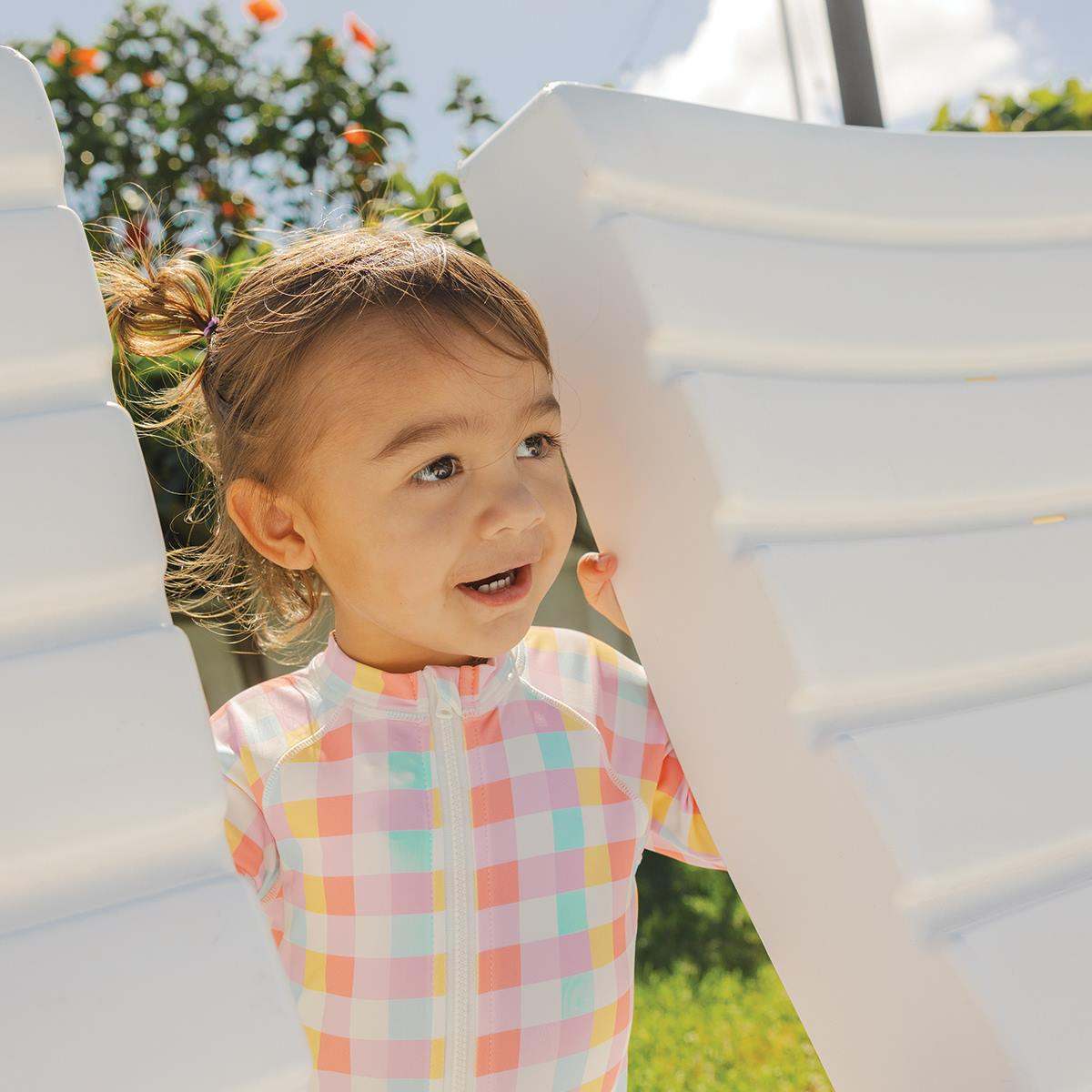 Crywolf Rash Suit BABY RASH SUIT Pop Gingham