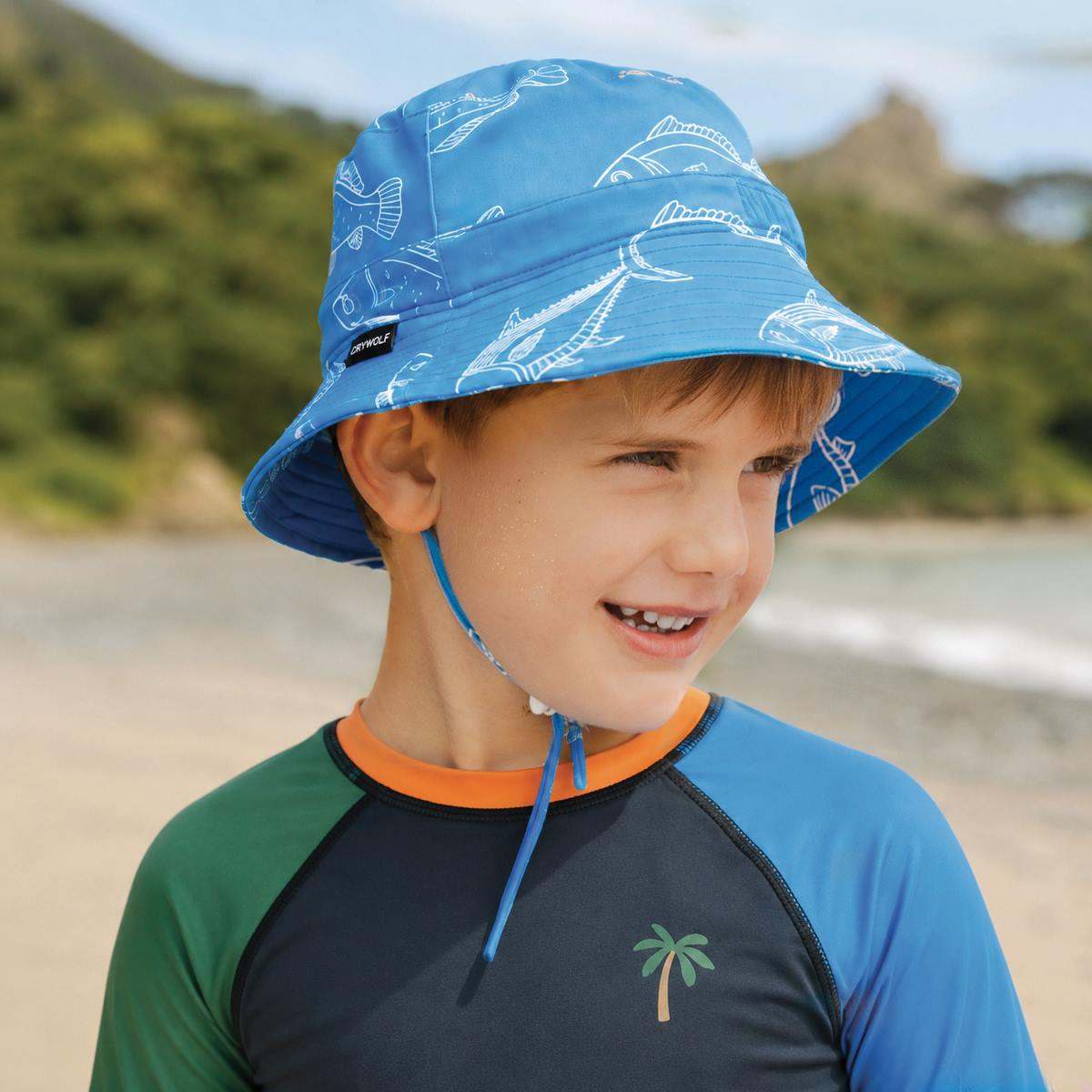 Crywolf Swim Bucket Hat SWIM BUCKET HAT Saltwater