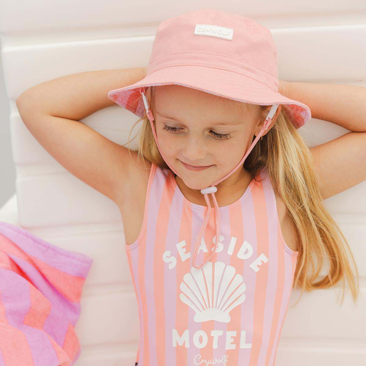 Crywolf Swimsuit SWIMSUIT Seashell Stripe