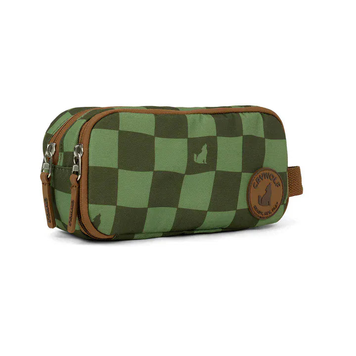Crywolf Toys Fable Pencil Case - Green Check