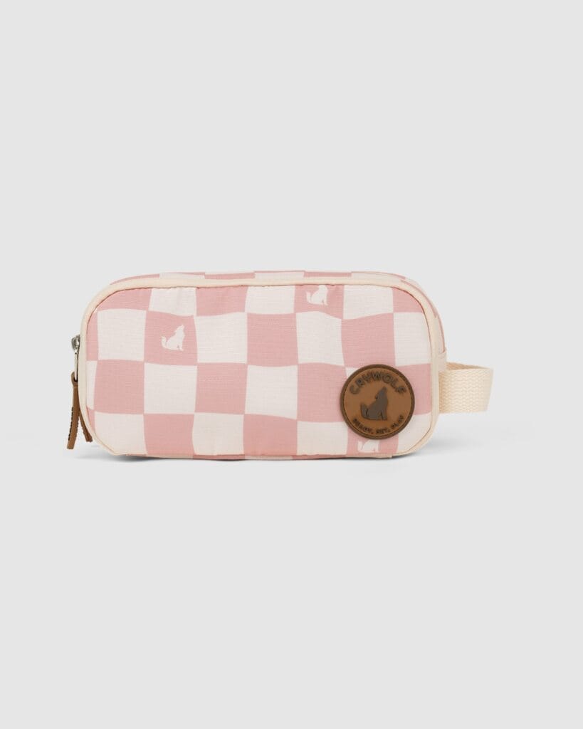Crywolf Toys Fable Pencil Case - Pink Check