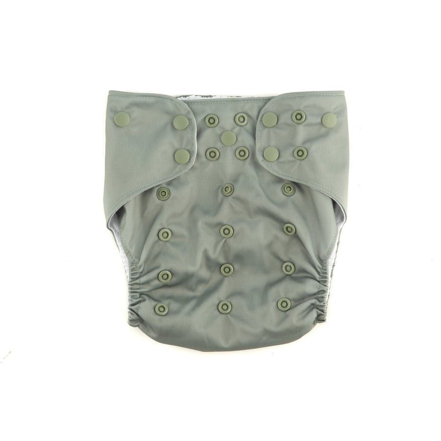 Current Tyed Boys Swimwear Sage Green Reusable Swim Nappies