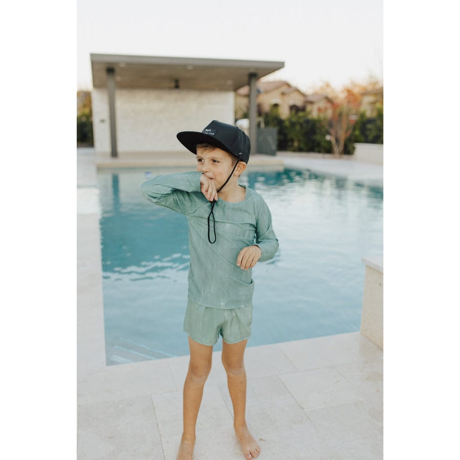 Current Tyed Boys Swimwear The Onyx Boardies