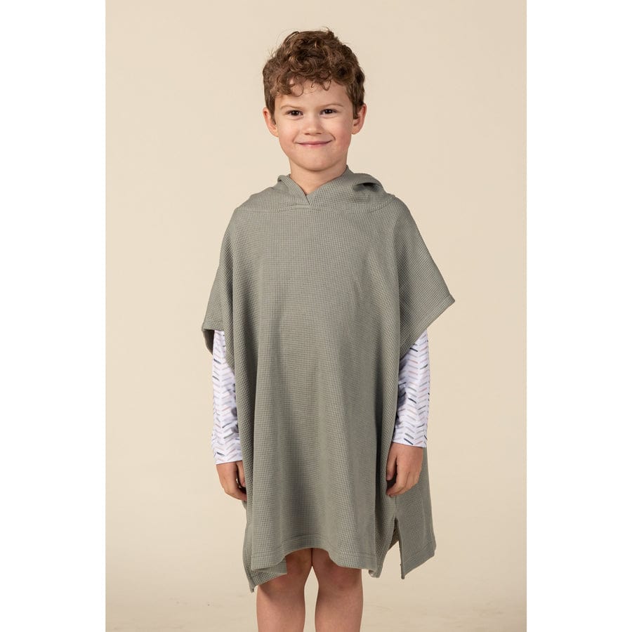 Current Tyed Children Accessories Waffle Beach Poncho
