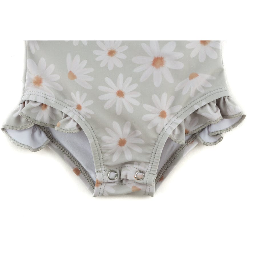 Current Tyed Girls Swimwear The Emma Ruffle Rashguard Suit