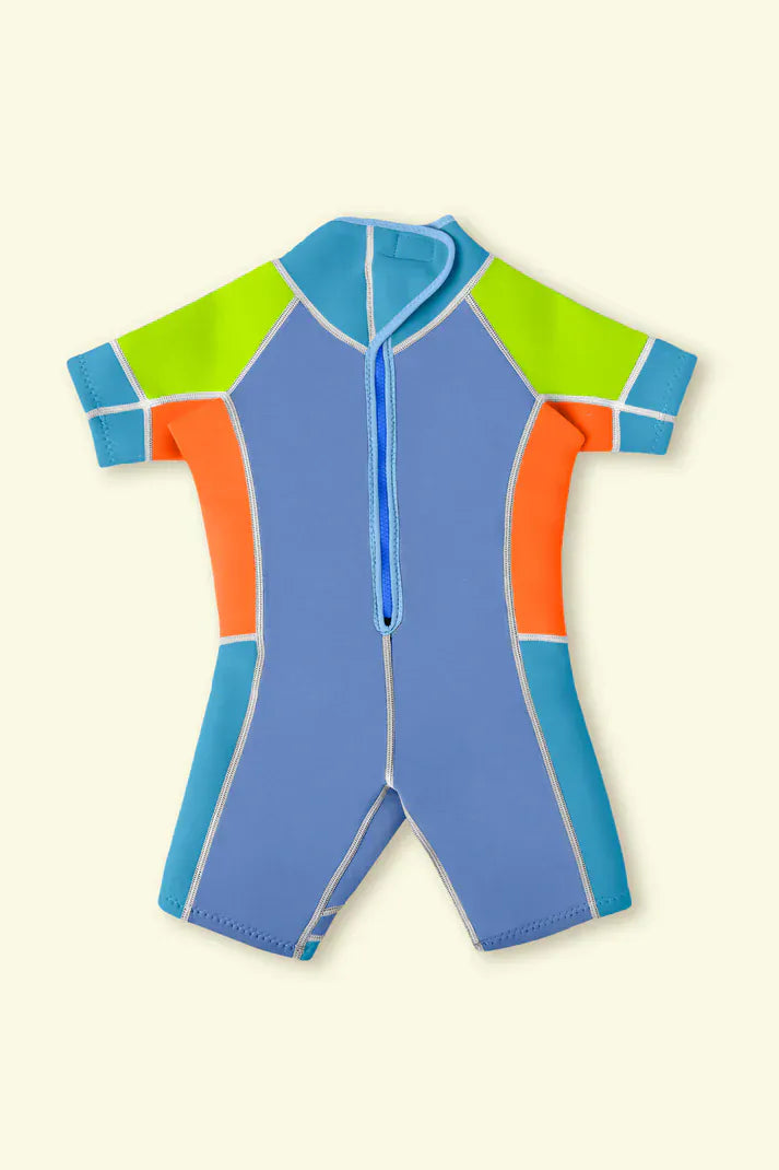 Tropical Tide Back Zip 2mm Springsuit Wetsuit - Parnell Baby Boutique