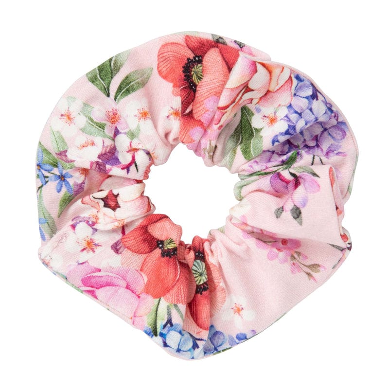 Designer Kidz Accessory Hair Frankie Floral Scrunchie