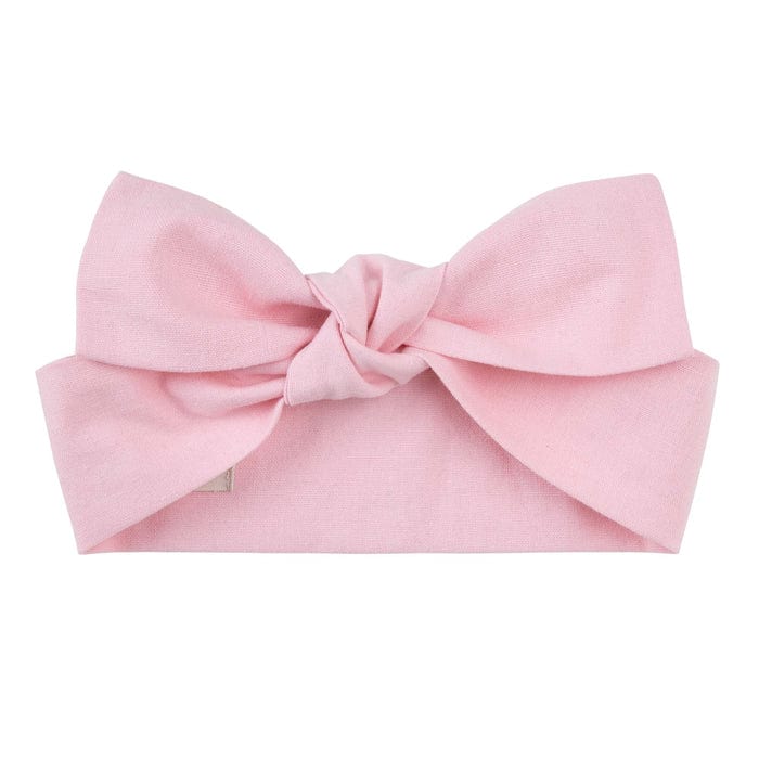 Designer Kidz Accessory Hair Grace Linen Headband - Pink