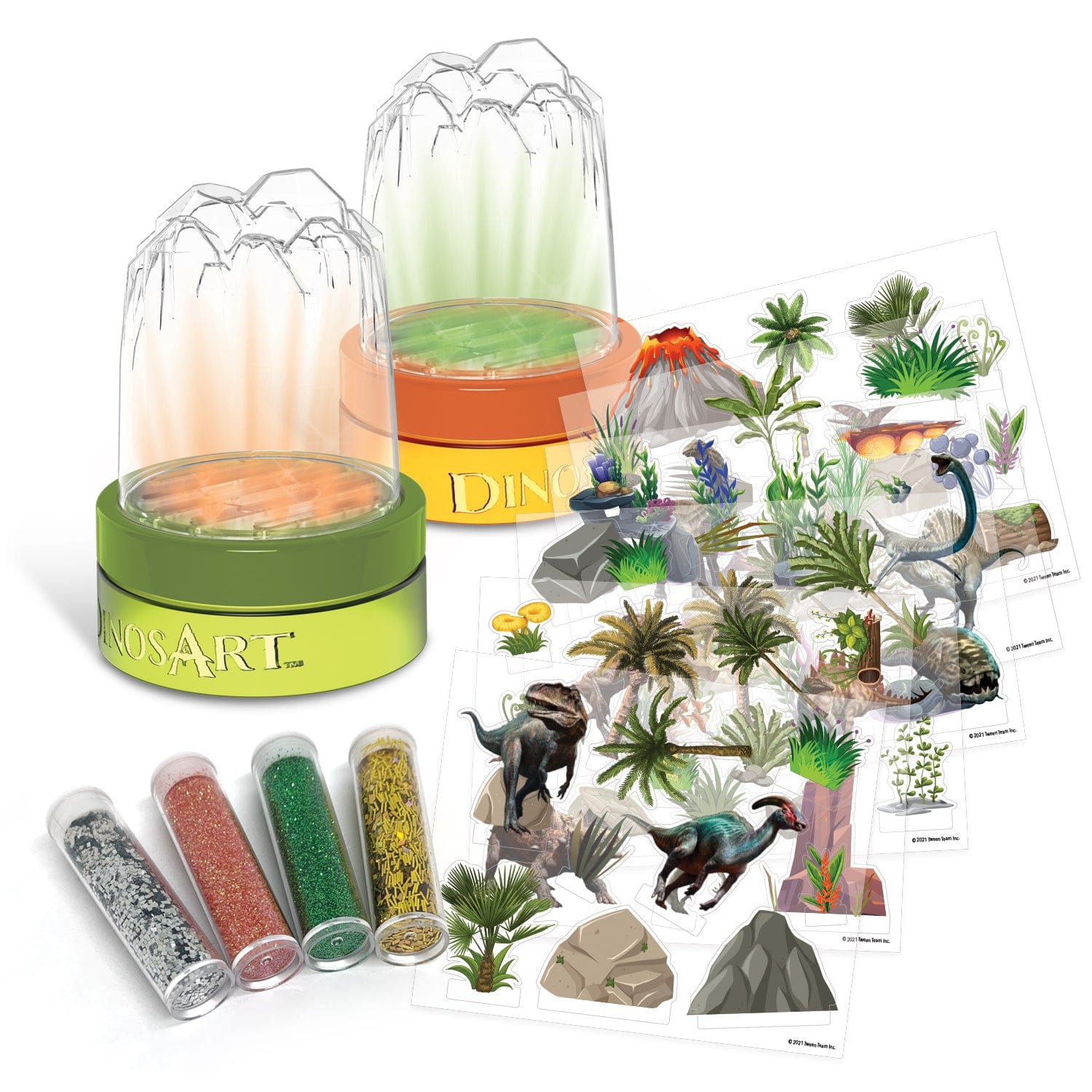 Dinosart Toys Light-Up Water Globes