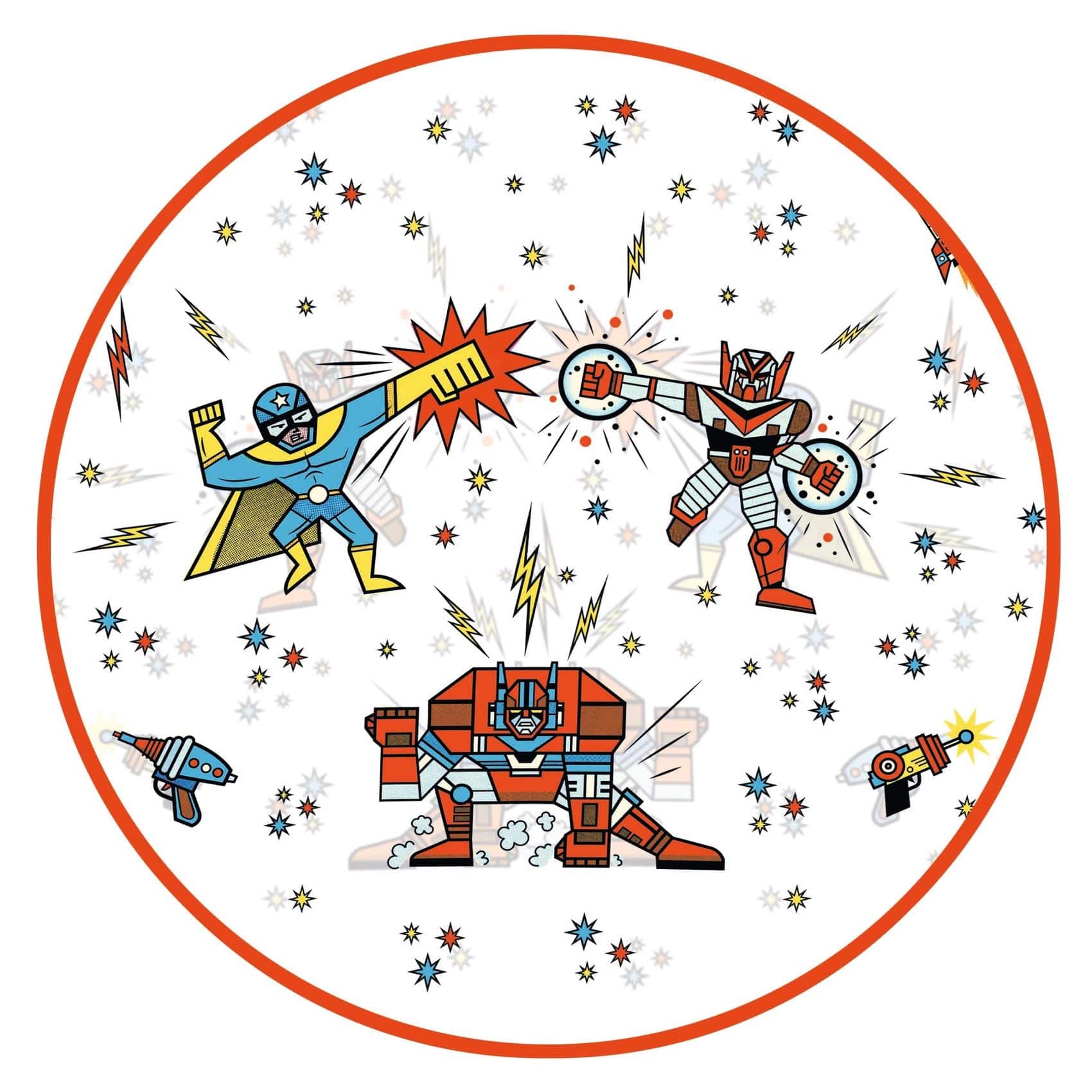 Djeco Boys Jacket Rain Cape - Super Hero