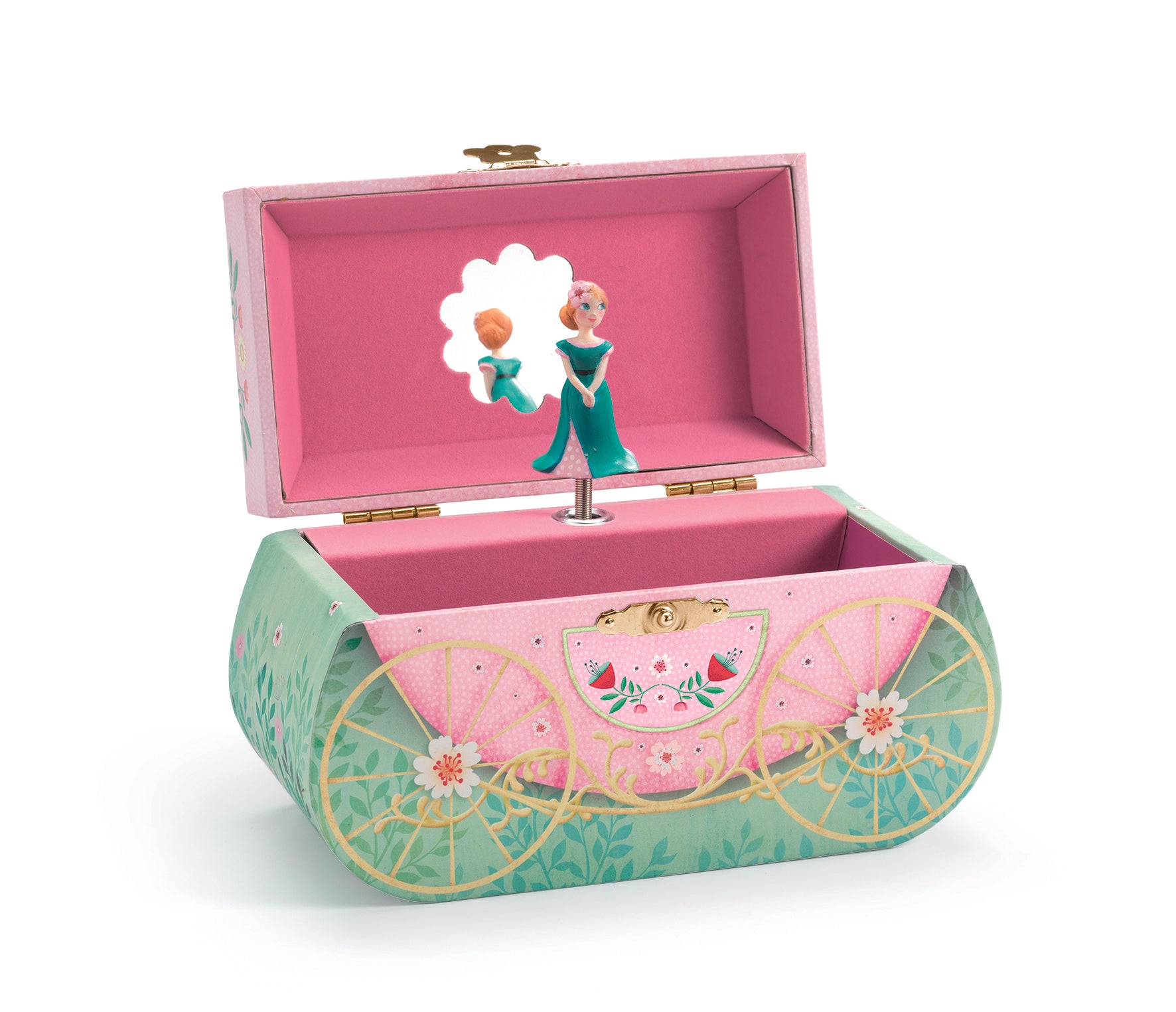 Djeco Childrens Gifts Carriage Ride Musical Jewellery Box