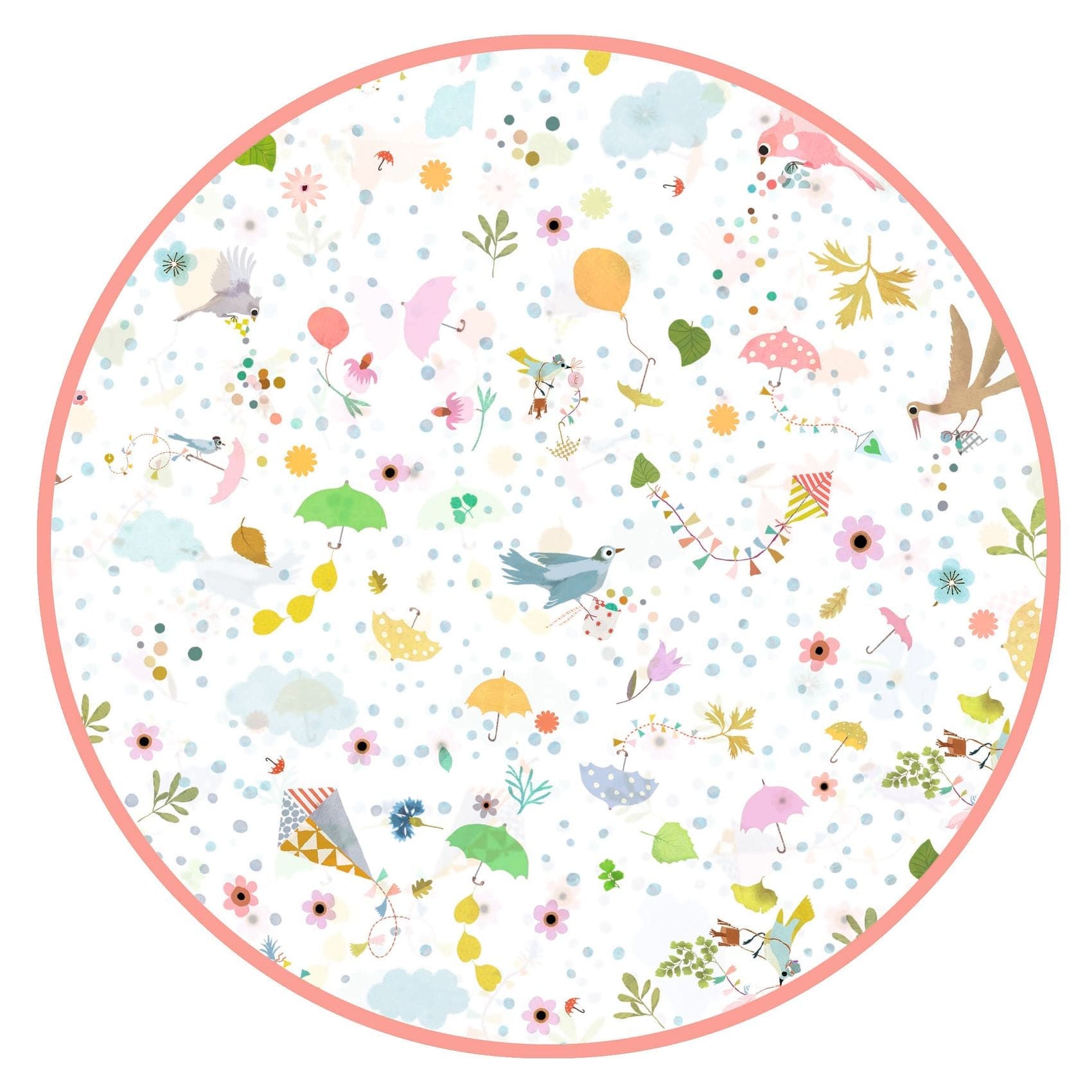 Djeco Girls Jacket Rain Cape - Lightness