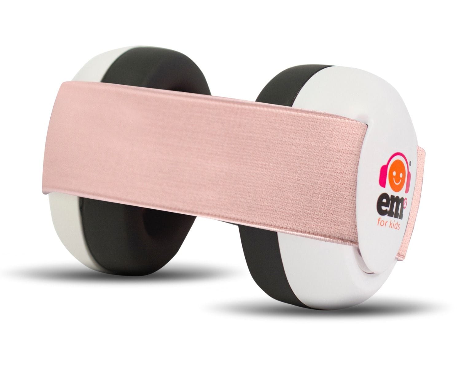 EMS For Kids Baby Accessory Baby Earmuffs - White/Coral